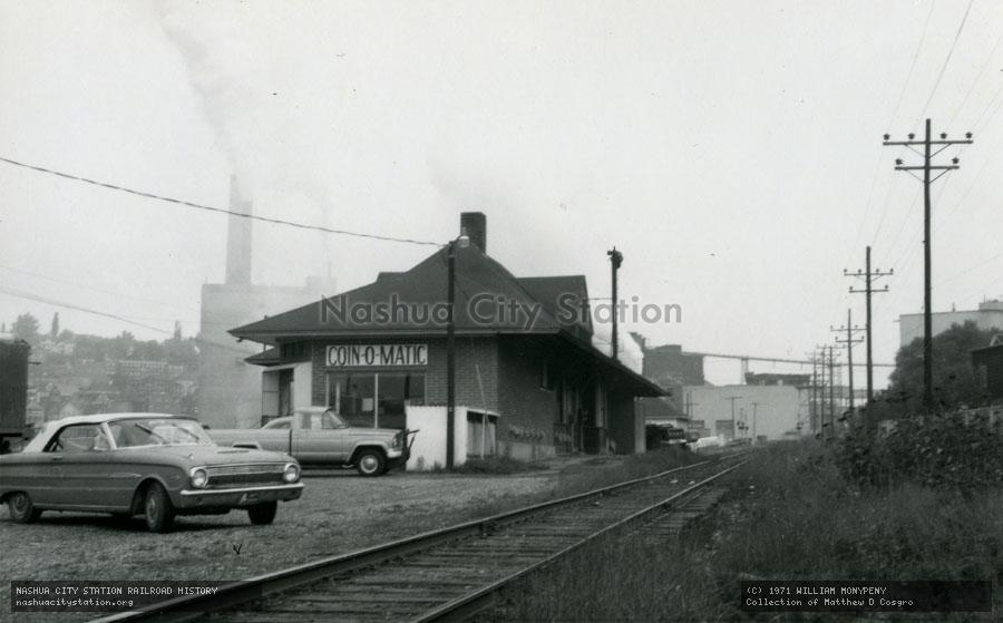 Postcard: Former Boston & Maine station, Berlin, New Hampshire